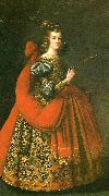 Francisco de Zurbaran st. ursula oil painting reproduction